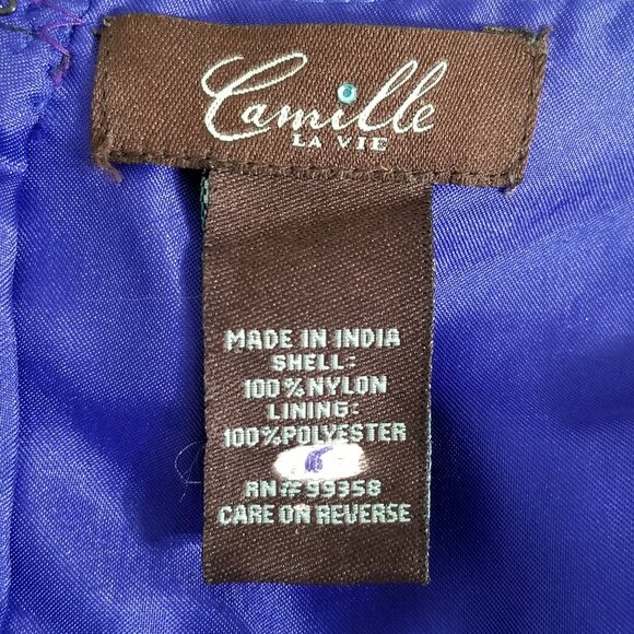 Camielle La Vie Sequin Baby Doll Dress Cocktail Party Wedding Prom Goth Whimsy - Picture 11 of 13